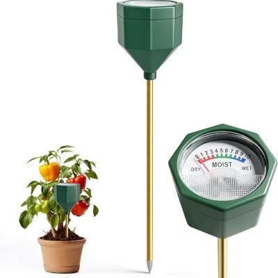 Deep Soil Moisture Meter with Large Analog Dial