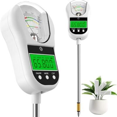 Digital 4-in-1 Soil Moisture and pH Meter