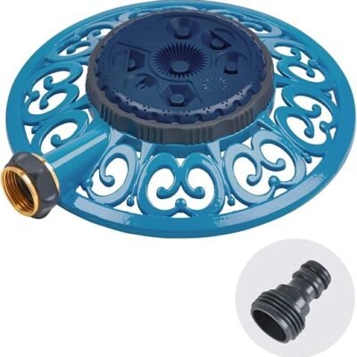 Decorative 8-Pattern Circular Garden Sprinkler