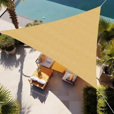 Triangular Outdoor Sun Shade Sail